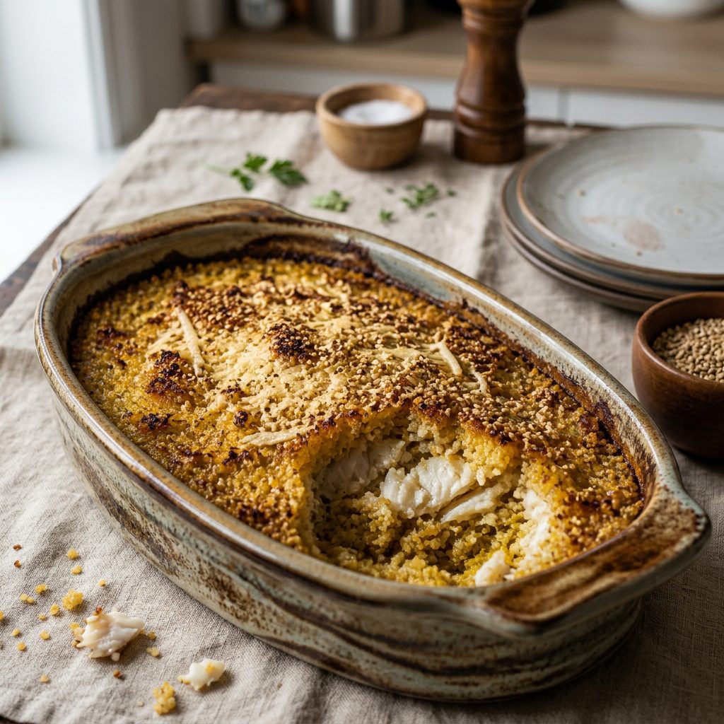 Quinoa y pescado blanco